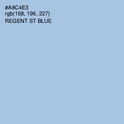 #A8C4E3 - Regent St Blue Color Image
